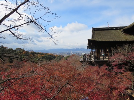 overlooking kyoto